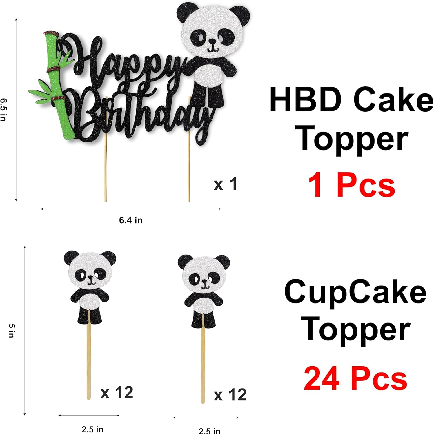 Panda Theme Birthday Party Supplies image number 1