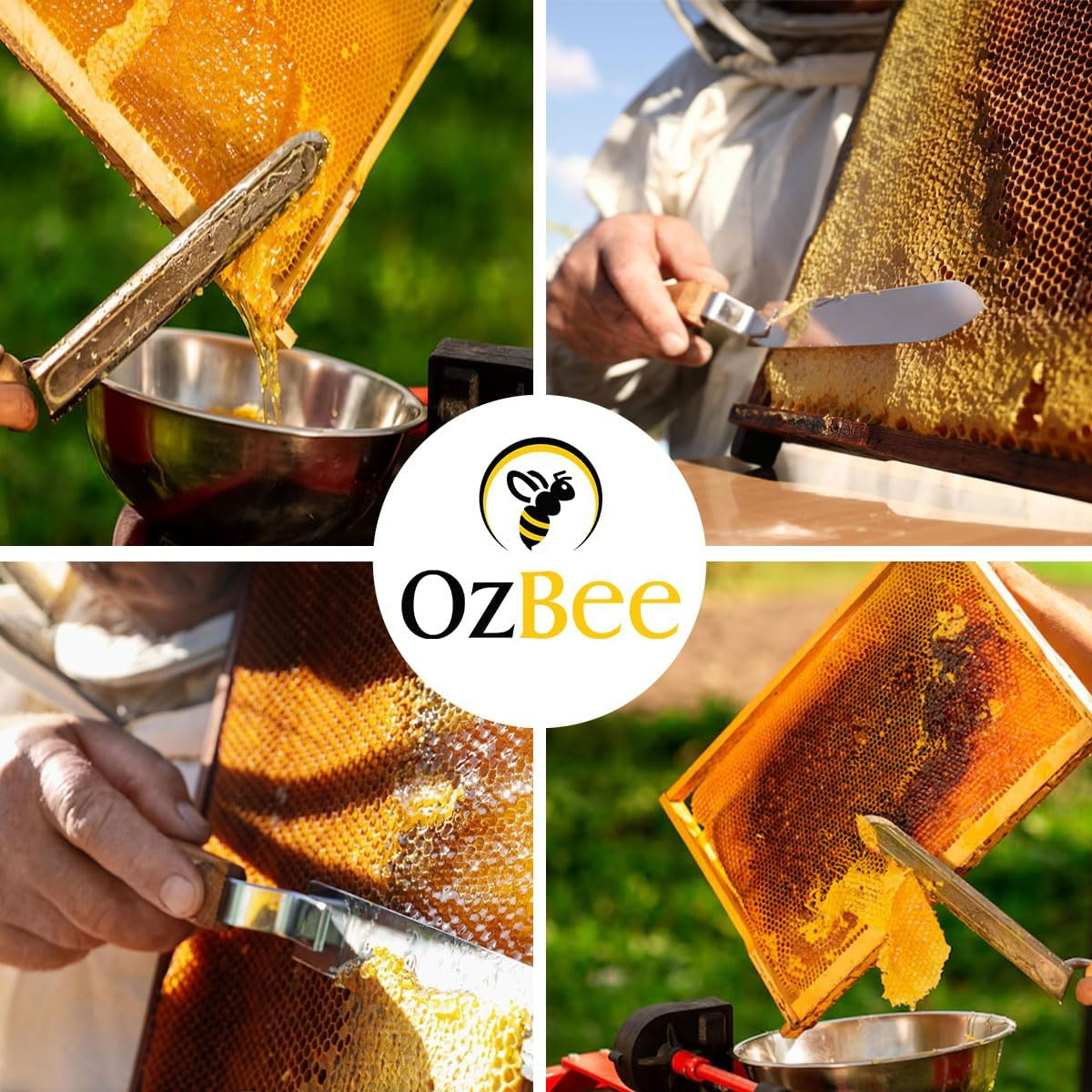 Electric Honey Uncapping Knife | Stainless Steel Electric Honey Comb Cutter | Wax Scraper & Uncapping Cutter Tool | Beekeeping Tools for Beekeeper Honey Extraction & Beeswax Harvesting image number 2