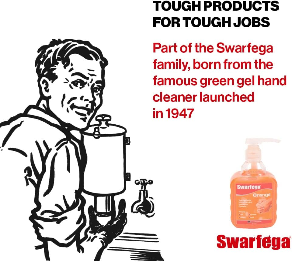 Swarfega - Orange Hand Cleaner Pump Top Bottle 450Ml image number 6