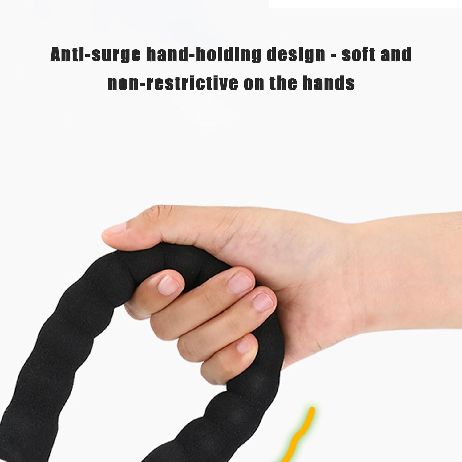 BGENHPON Durable Strong Chew Resistant Dog Lead Slip Lead Nylon Rope with Padded Handle for Walking Training Pet Puppy Mountain Climbing Harness Slipknot Leash 1.2Cm Thick Black 5Ft image number 5