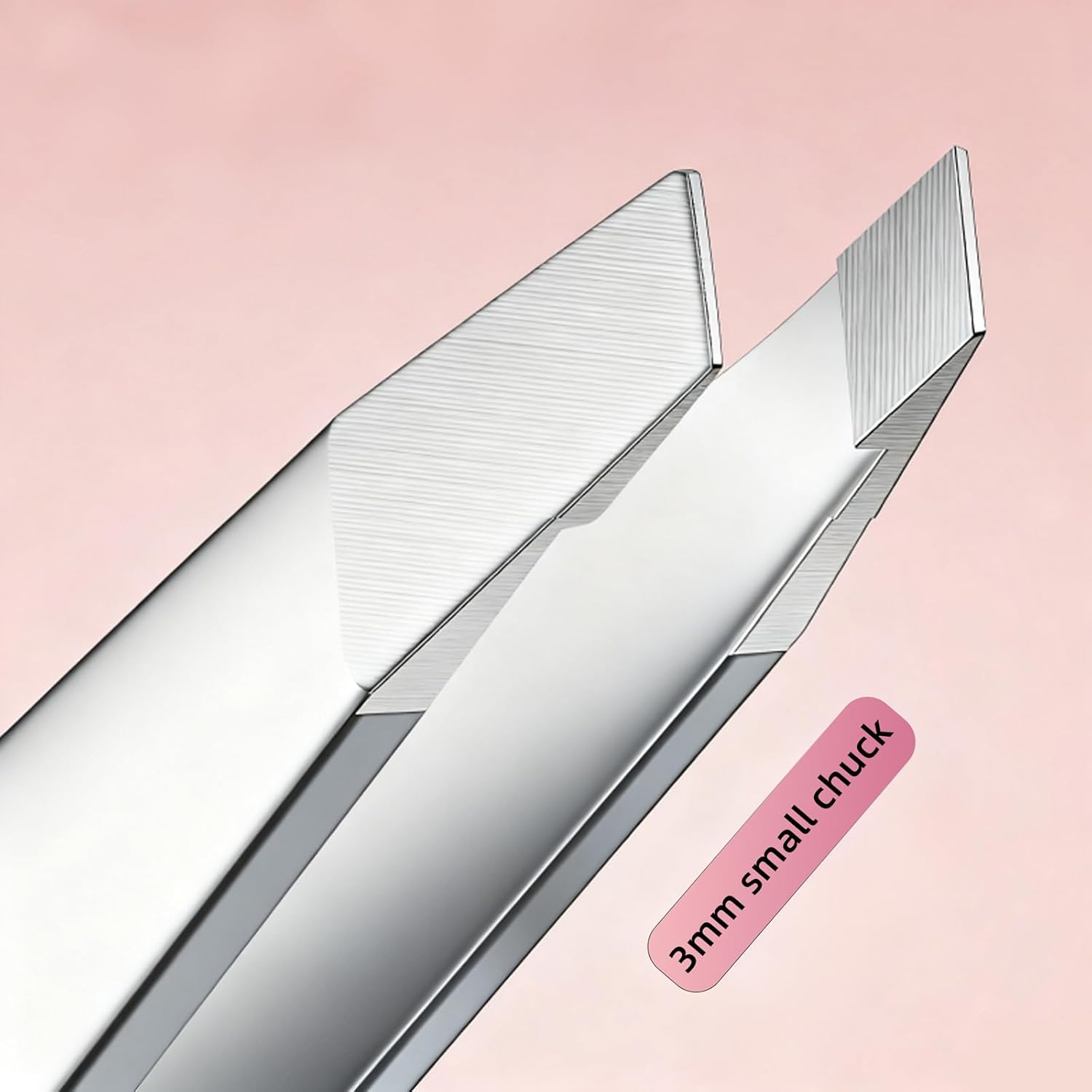 Suytvenxau 2 Pack Tweezers for Women Facial Hair, Professional Precision Tweezers and Eyebrow Tweezers in Stainless Steel for Facial Hair Removal for Women and Men image number 4