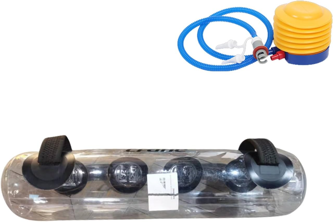 Water Weight Aqua Bag, Portable Lightweight Adjustable Weight Exercise Water Bag with Handle, Inflatable Aqua Bag for Home, Fitness