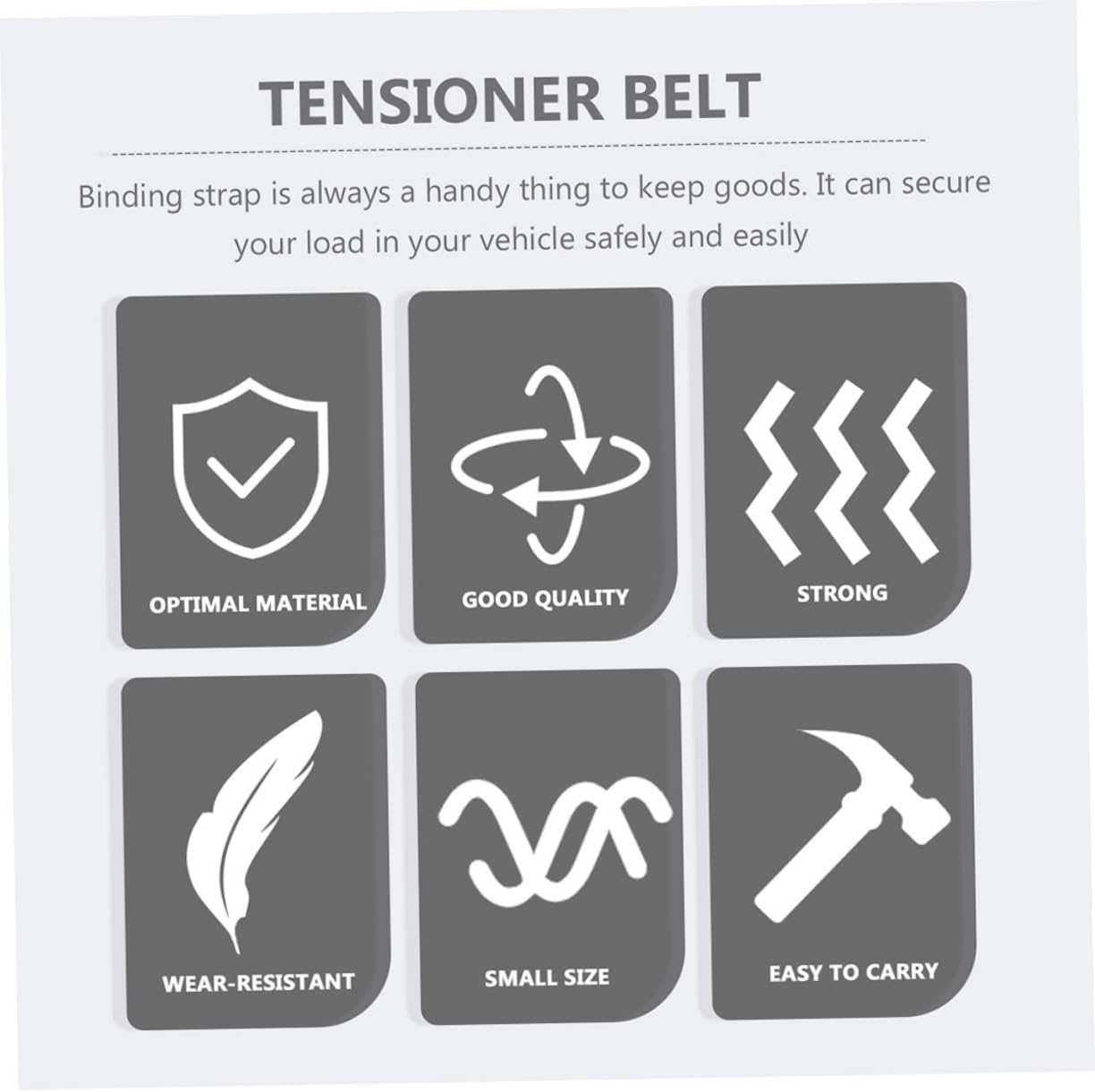 INOOMP 5Pcs Elastic Luggage Straps for Bicycle Motorbike Tensioner Belt High Strength Retractable Ratchet Straps Wide Elasticity Protect Frame from Scratch Random Color