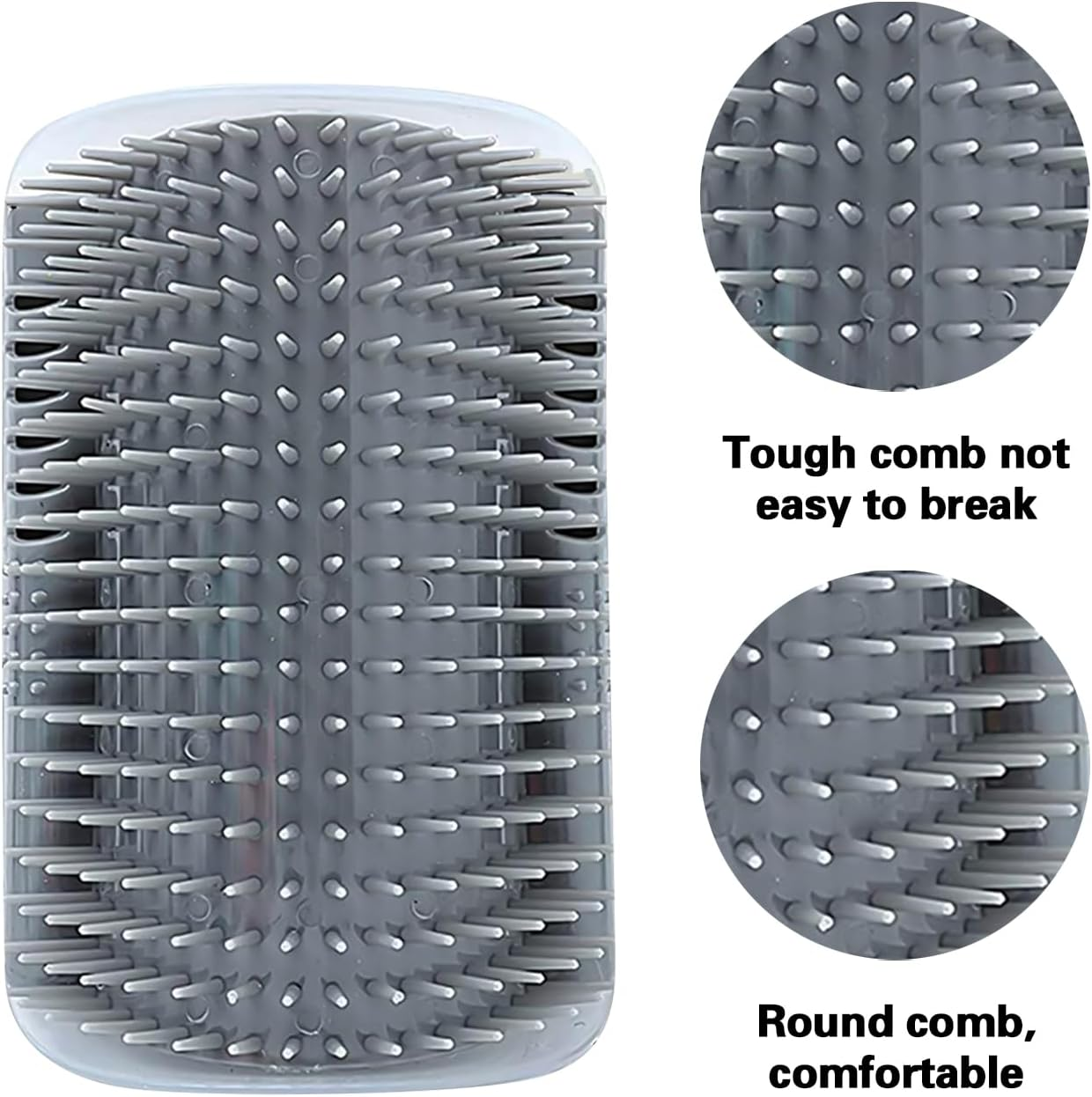 Cat Brush, Massage Corner Cat Brush, Cat Self Groomer, Cat Massage and Hair Removal, Cat Brush Wall, Cat Brush Cat Self Groomer, for Long Hair, Short Hair Cat Massage, Cat Toy