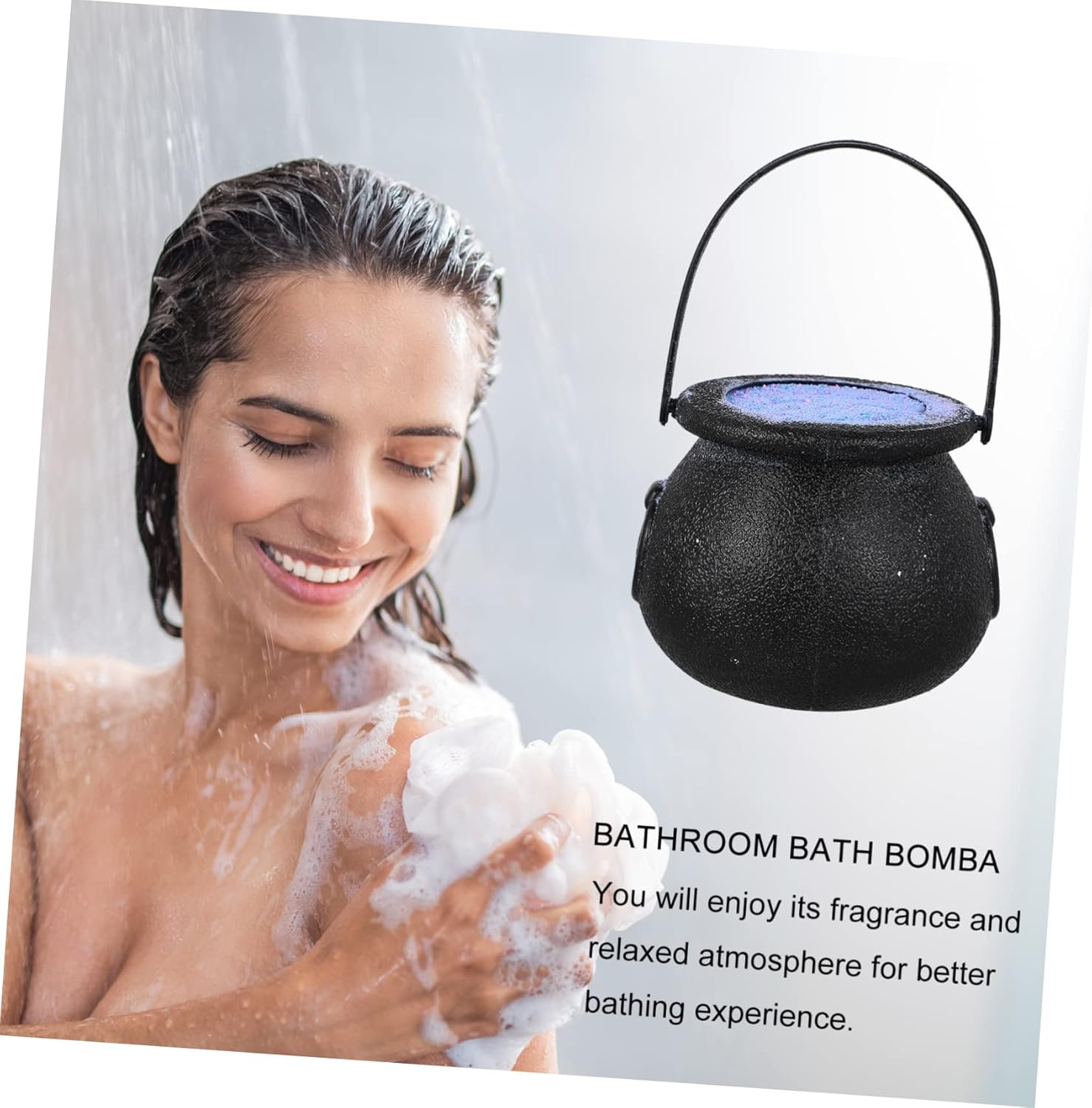 TOPPERFUN 1Pc Halloween Shower Ball with Bath Salt Relaxing and Moisturizing for Adults for Party Favors and Self Care Premium Ingredients for Skin Nourishment and Aromatherapy image number 2