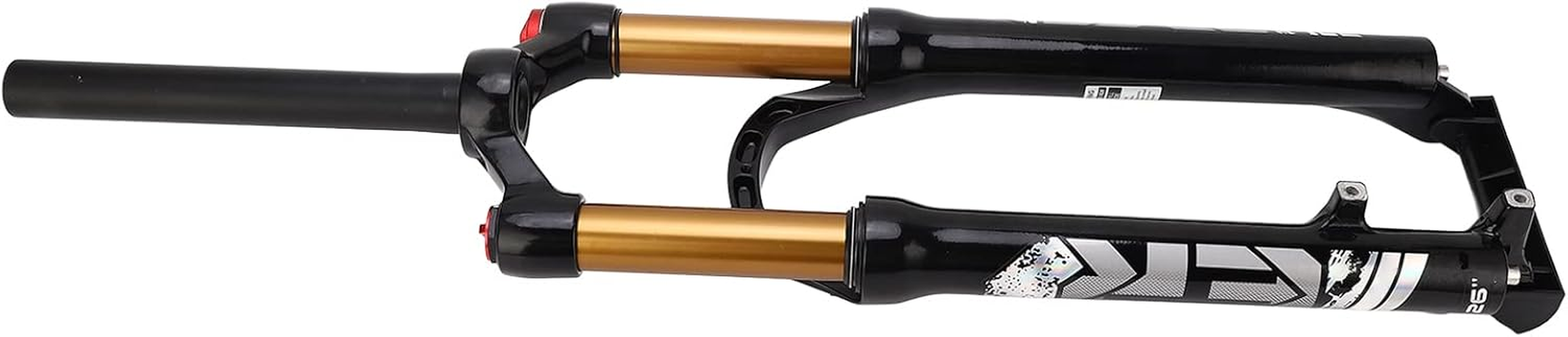 26Inch Suspension Air Fork, Straight Steerer Mountain Bike Front Fork Mg Aluminum Alloy for off Road