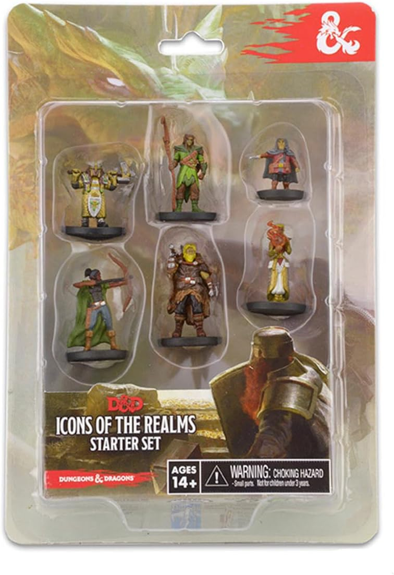 Wizkids Dungeons & Dragons Icons of the Realms Starter Miniature Set image number 1