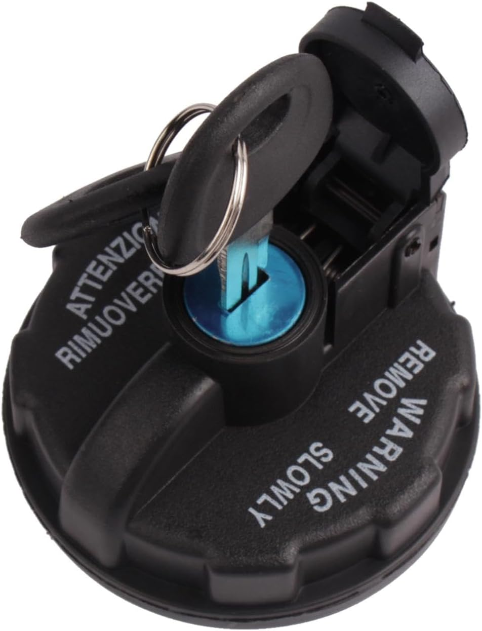 Magideal Cars Fuel Cap Locking Fuel Cap Cover Portable Heavy Duty Fuel Tank Gas Cap Locking Fuel Tank Cap for Diesel Trucks Autos image number 5