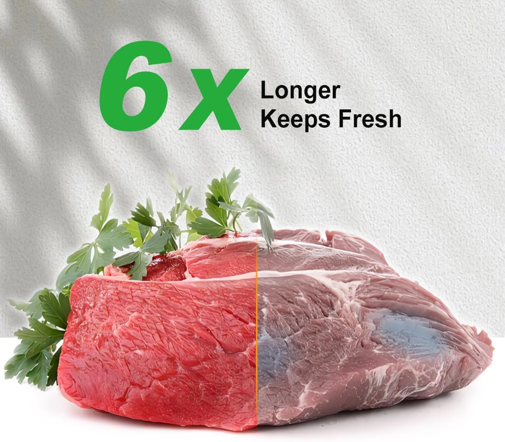 Vivva Vacuum Food Sealer Bags 7X10Cm 100Pcs Vacuum Seal Bags and Puncture Prevention Vacuum Seal Freezer Bag Food Grade for Sous Vide Vaccume Sealer Storage Precut Vacuum Bag image number 2