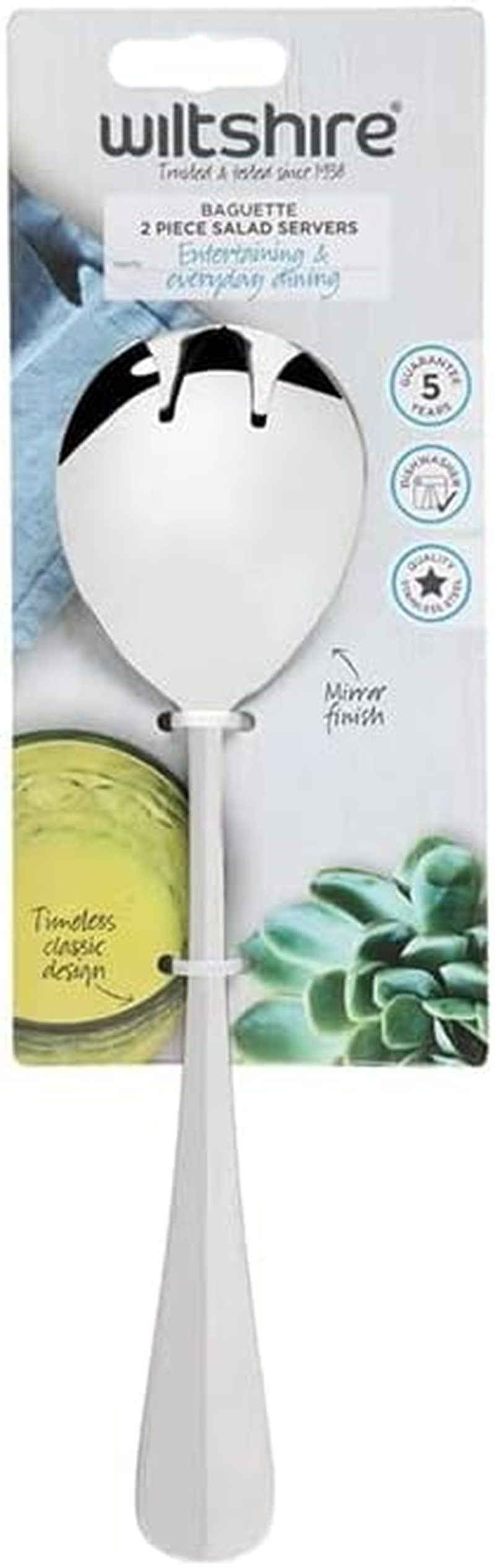 Wiltshire Baguette Salad Servers 2-Pieces Set