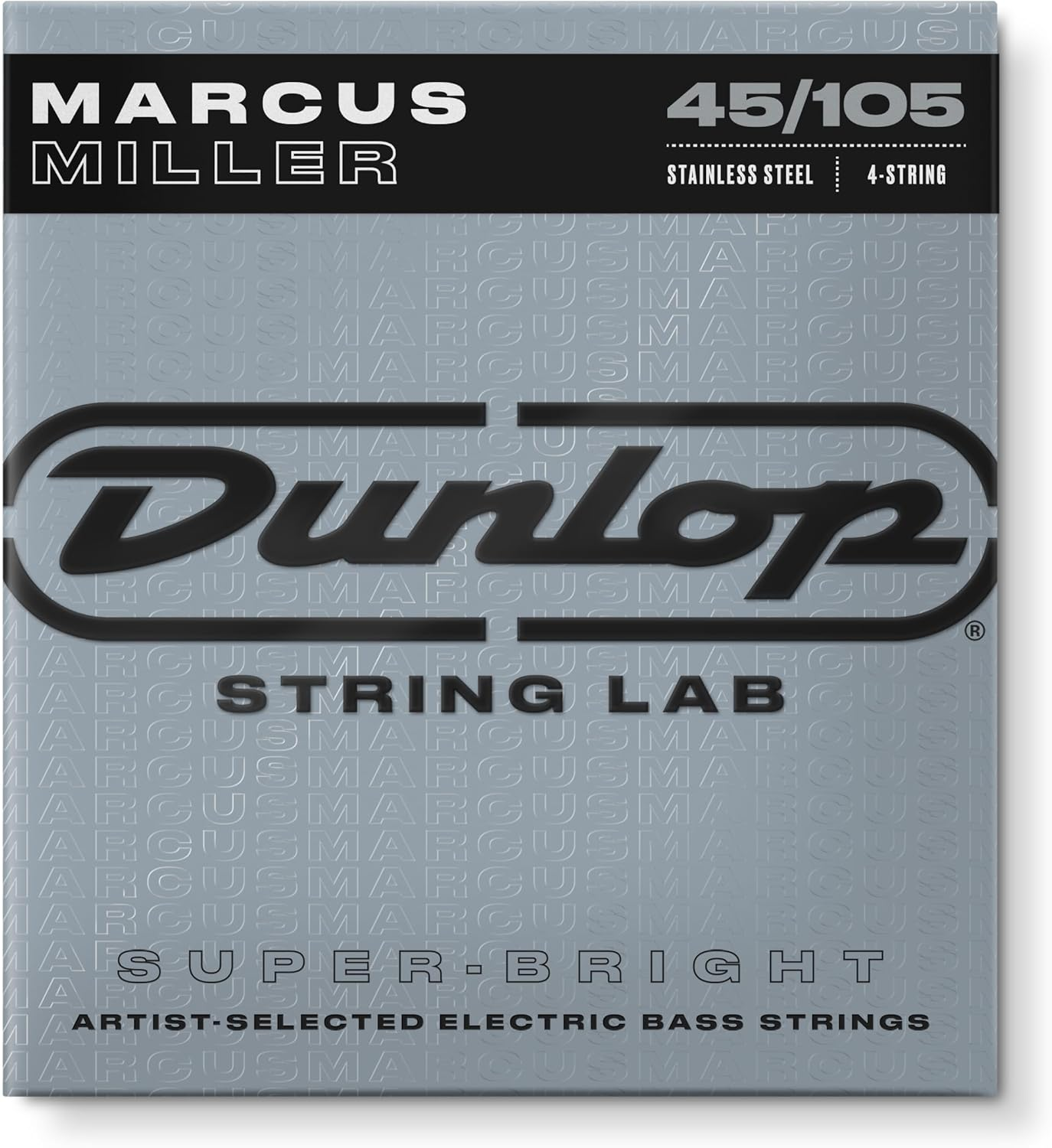 Dunlop DBMMS45105 Marcus Miller Super Bright Bass Strings, Medium.045&ndash;.105, 4 Strings/Set image number 2