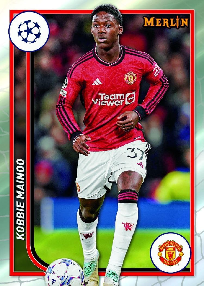 Topps 2023/24 UCC Merlin - Value Box: 28 Count Fantasy Soccer Trading Card image number 3