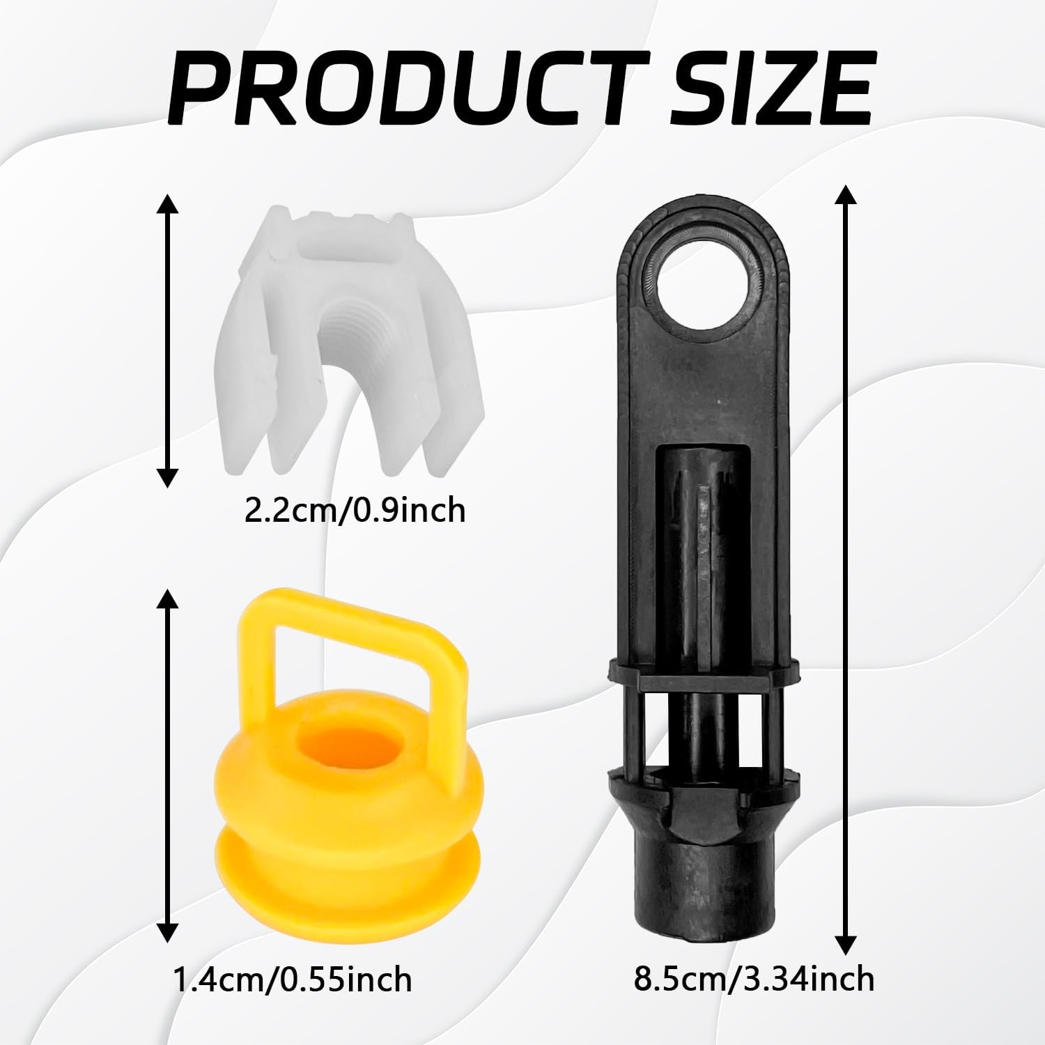 QKYS 5PCS Transmission Shifter Linkage Cable Bushing Repair Kit, Shifter Bushing Replaces# 14104 15276979 52855956AG Compatible with Chevy Silverado 1500 2500 3500, Buick, Cadillac, GMC, RAM