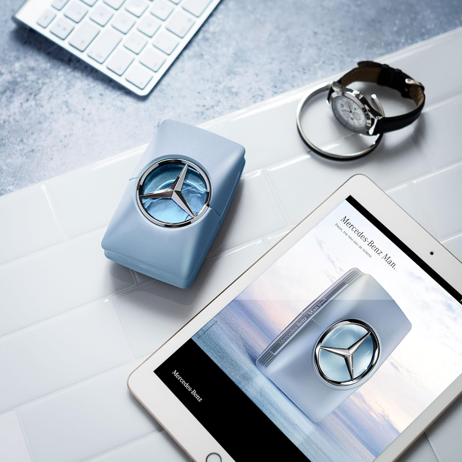 Mercedes-Benz Mercedes-Benz Man Fresh for Men 3.4 Oz EDT Spray image number 4