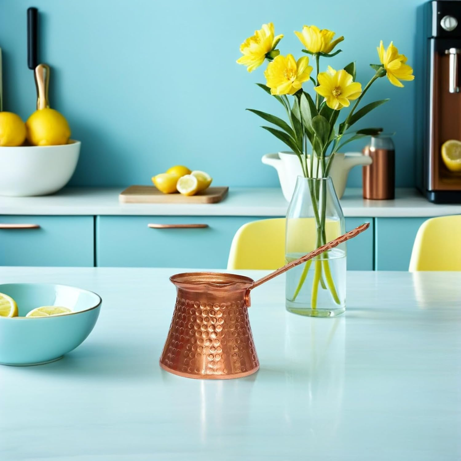 VALICLUD Multi-Function Turkish Coffee Maker 320Ml Aluminium Alloy Espresso Kettle Compact Wear-Resistant Coffee Container for Home and Travel Tea Supplies image number 3