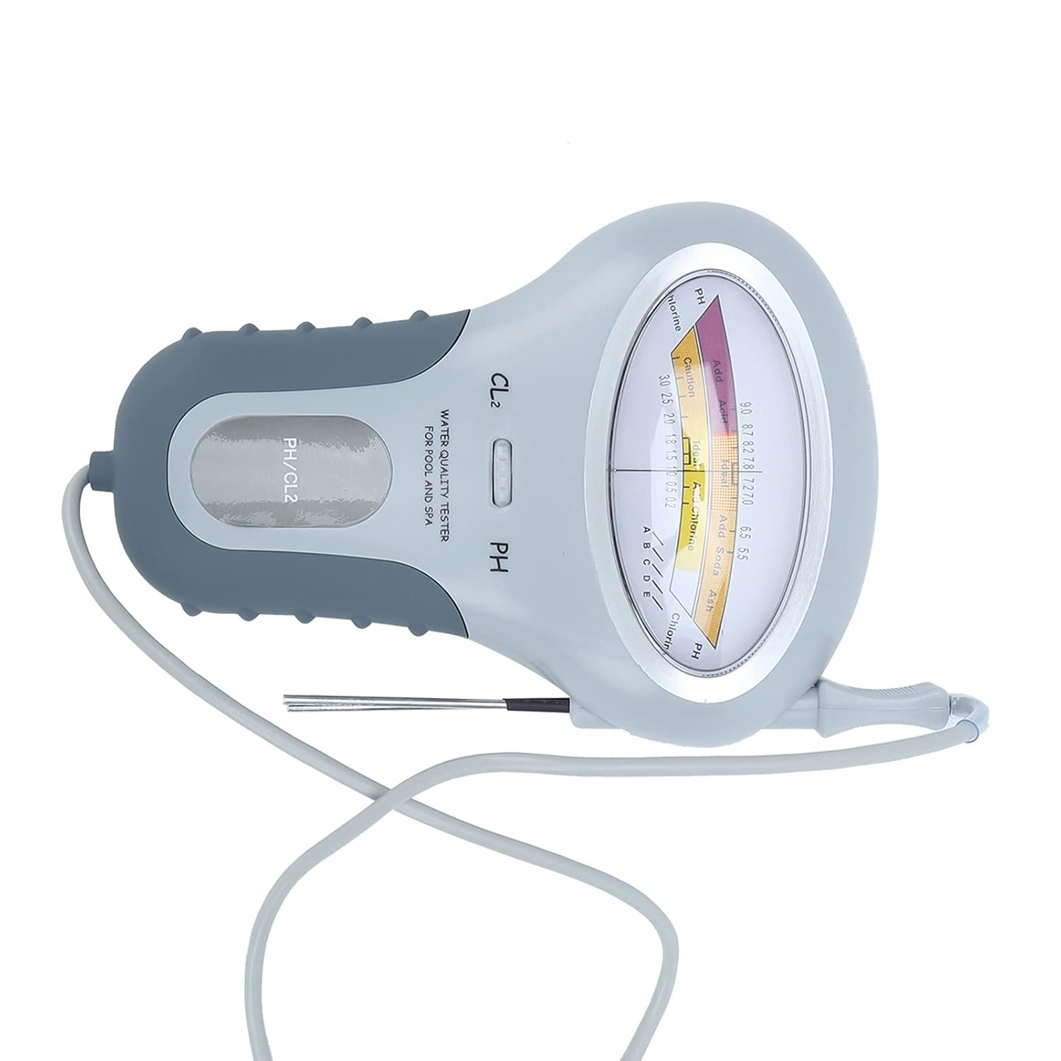 Swimming Pool Water Quality Testing Equipment Portable PH Tester CL2 PH Meter, Accurate Measurement for Monitoring and PH in Pools or Spas image number 3