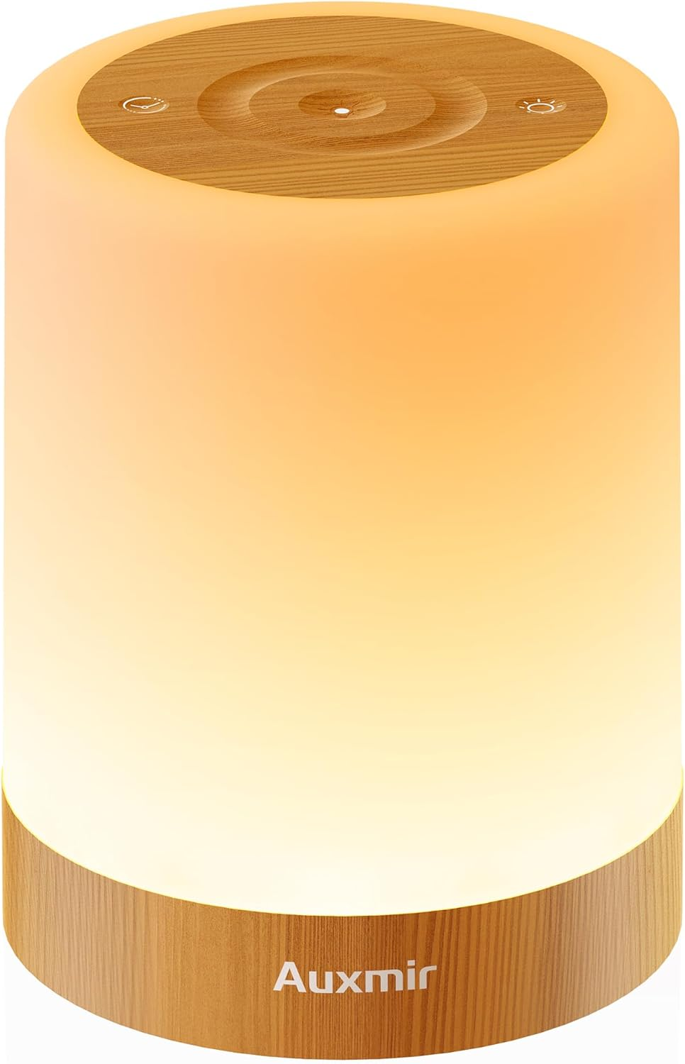 Auxmir Night Light for Kids Baby, LED Bedside Lamp for Nursery, Touch Sensor and Remote Control Dimmable, USB Rechargeable and Sleep Aid, 13 Colors Changing Portable Lamp for Bedroom Eye Caring