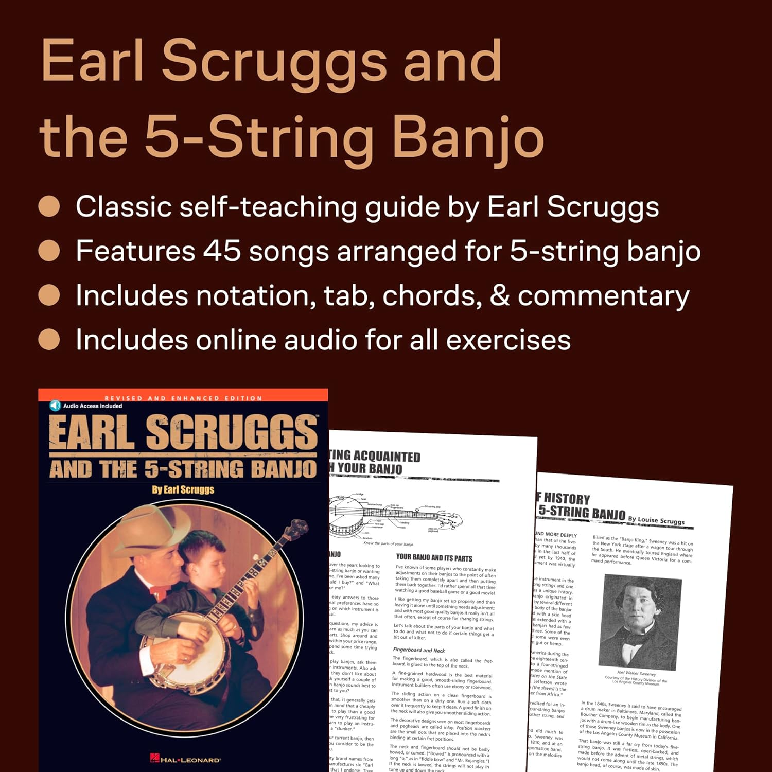 Hal Leonard Earl Scruggs and the 5-String Banjo Book: Revised and Enhanced Edition image number 6