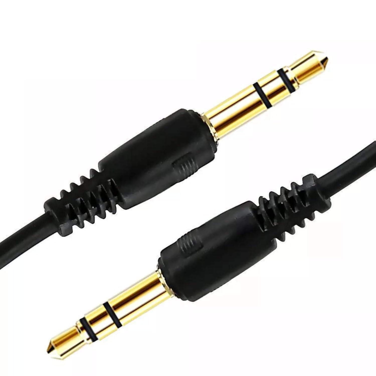 FIME. 3.5Mm Audio Cable Nylon Braided Aux Cord Male to Male Stereo Hi-Fi Sound Auxiliary Audio Cable for Headphones Car Home Stereos Speakers Tablets Iphone Ipad Ipod Echo More 5M