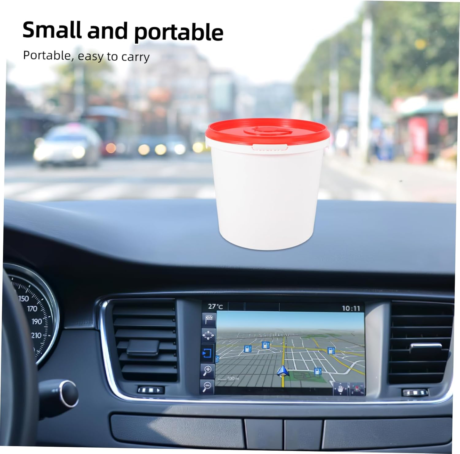 Wipe Storage Container Reusable Wipe Bucket for Travel Refills Easily for Diapers and Care Lightweight Design for Convenient Bathroom Use image number 6