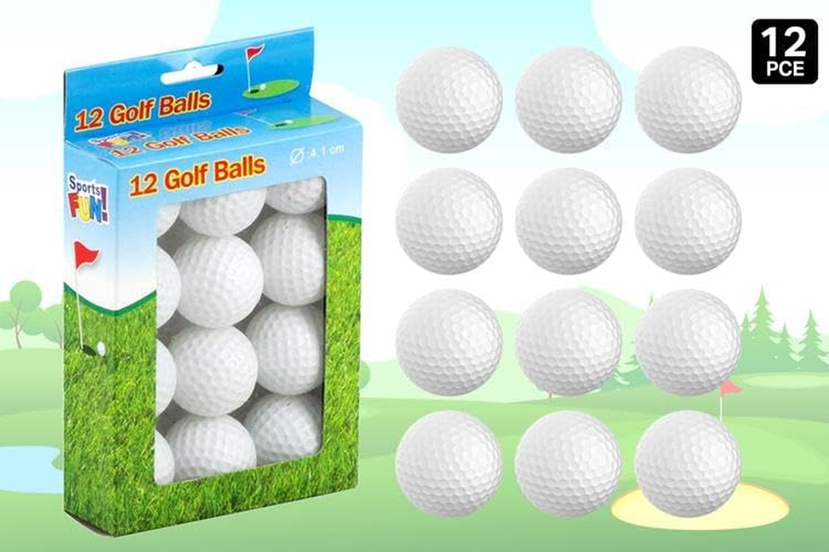 Yatsal Plastic Golf Balls 12-Pieces Set