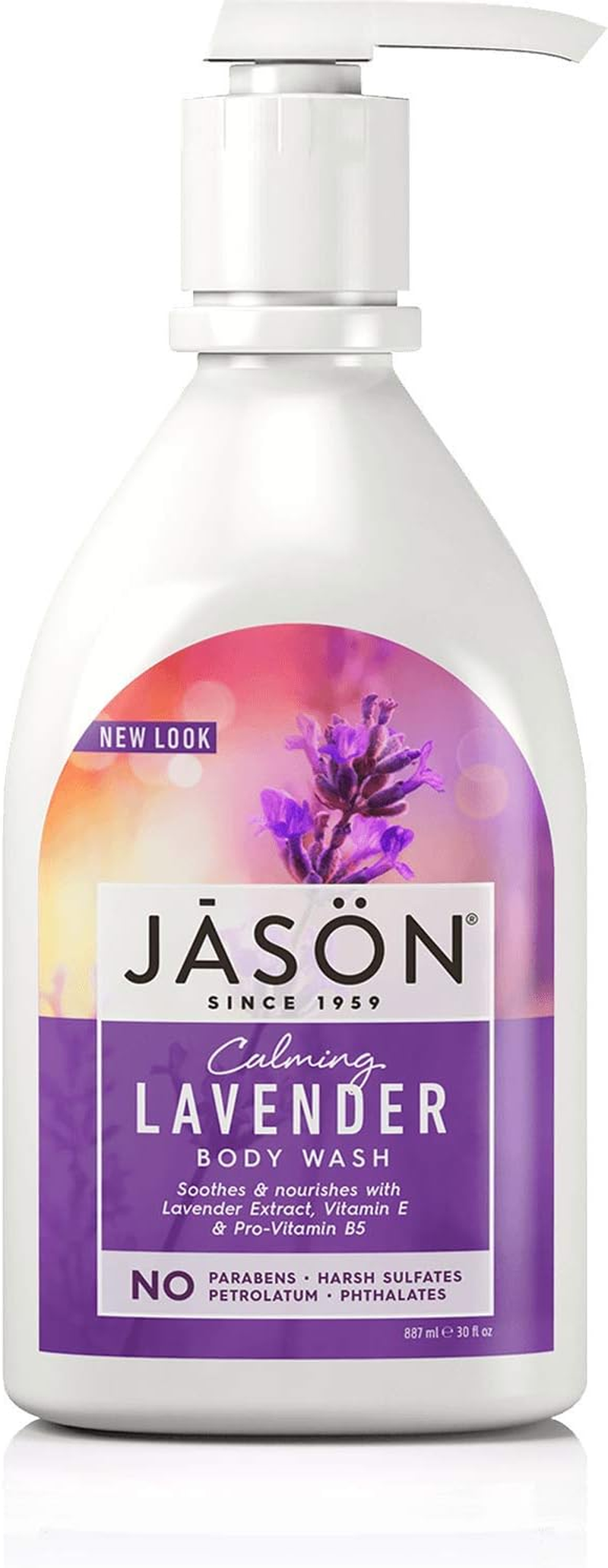 Jason Calming Lavender, Body Wash 30 Oz (Pack of 2)