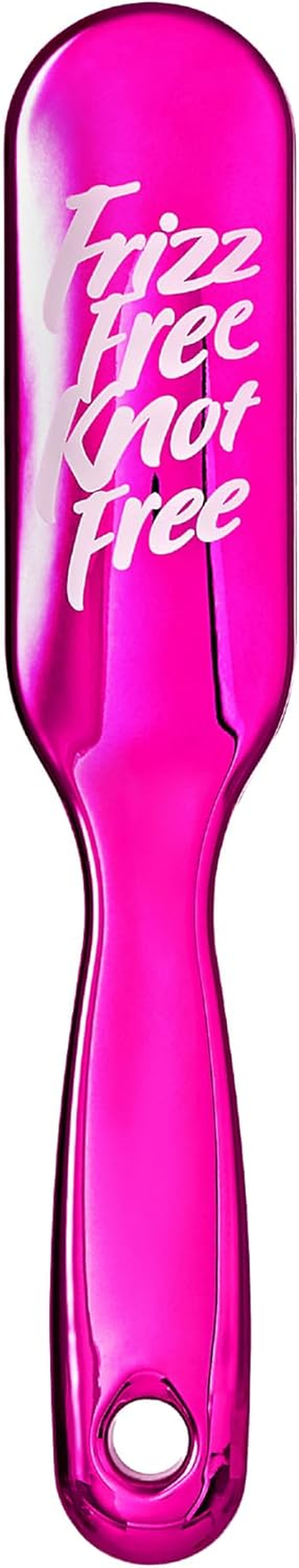 Red by Kiss Wig Brush, Anti-Static & Anti-Frizz for All Hair Types, Stainless Steel Bristles for Easy Detangle, Smooth Hair & Wig without Breakage, No Snag with Knot-Free Bristles (Mini) image number 6