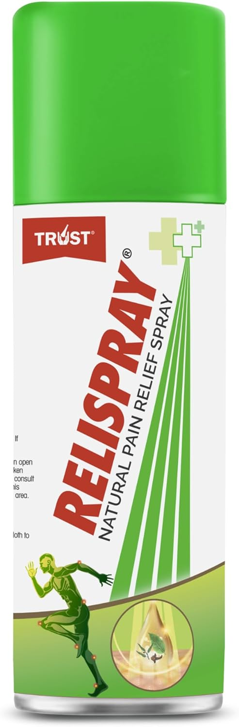 RELISPRAY Instant Pain Relief | Purely Ayurvedic Spray | 100% Natural Pain Relief Spray | Unique Pain Relieving Technology for - Elbow Pain, Backache, Knee Pain, Muscle Pain, Tired Feet, Ankle Sprain | Suitable for Sports Gym Injuries,Household Use and Outdoor Activities - 95G image number 4