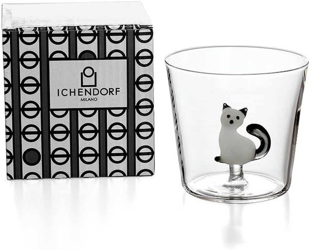 ICHENDORF Tumbler Cat White Cat with Smoke Tail 0935209007-CN image number 3