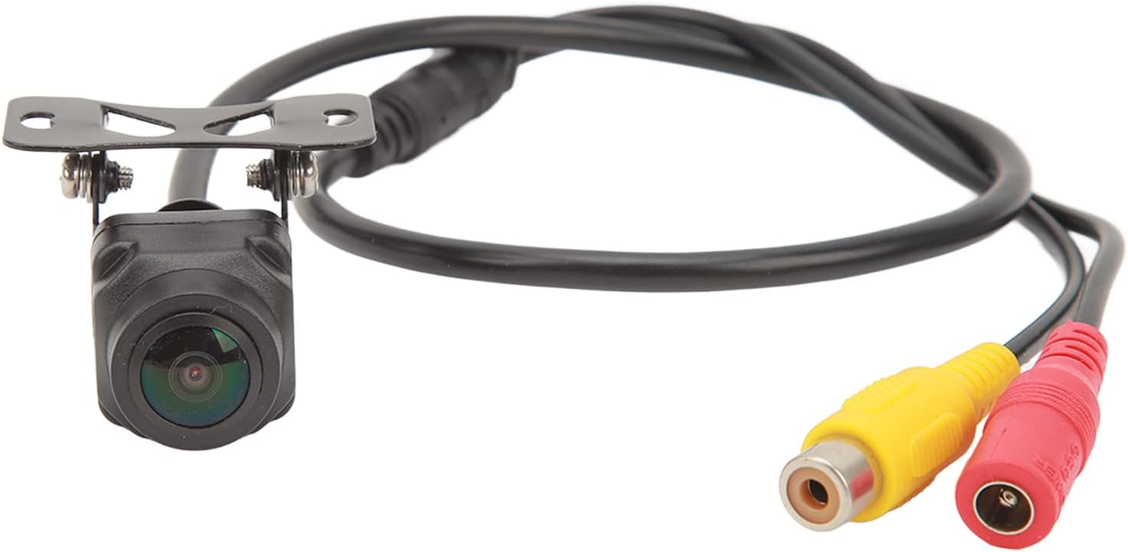 Reverse Camera, Weather Resistant Night Vision Waterproof 180 Degree Wide Angle Backup Camera HD Color Image for Car SUV RV Pickup (1080P) image number 4