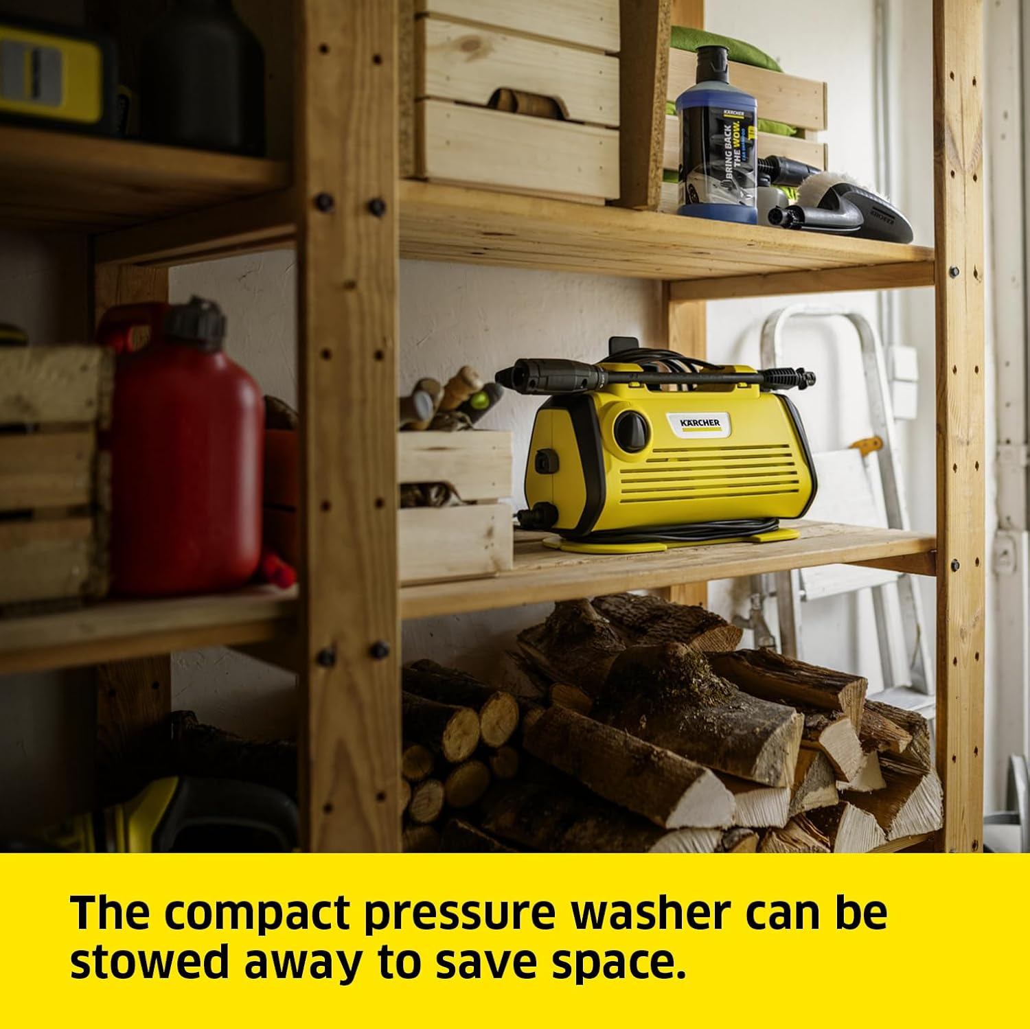 K&auml;rcher K3 Horizontal Pressure Washer, 1950 PSI, 6.9 Ltr/Min, 4M High Pressure Hose, 4KG image number 4