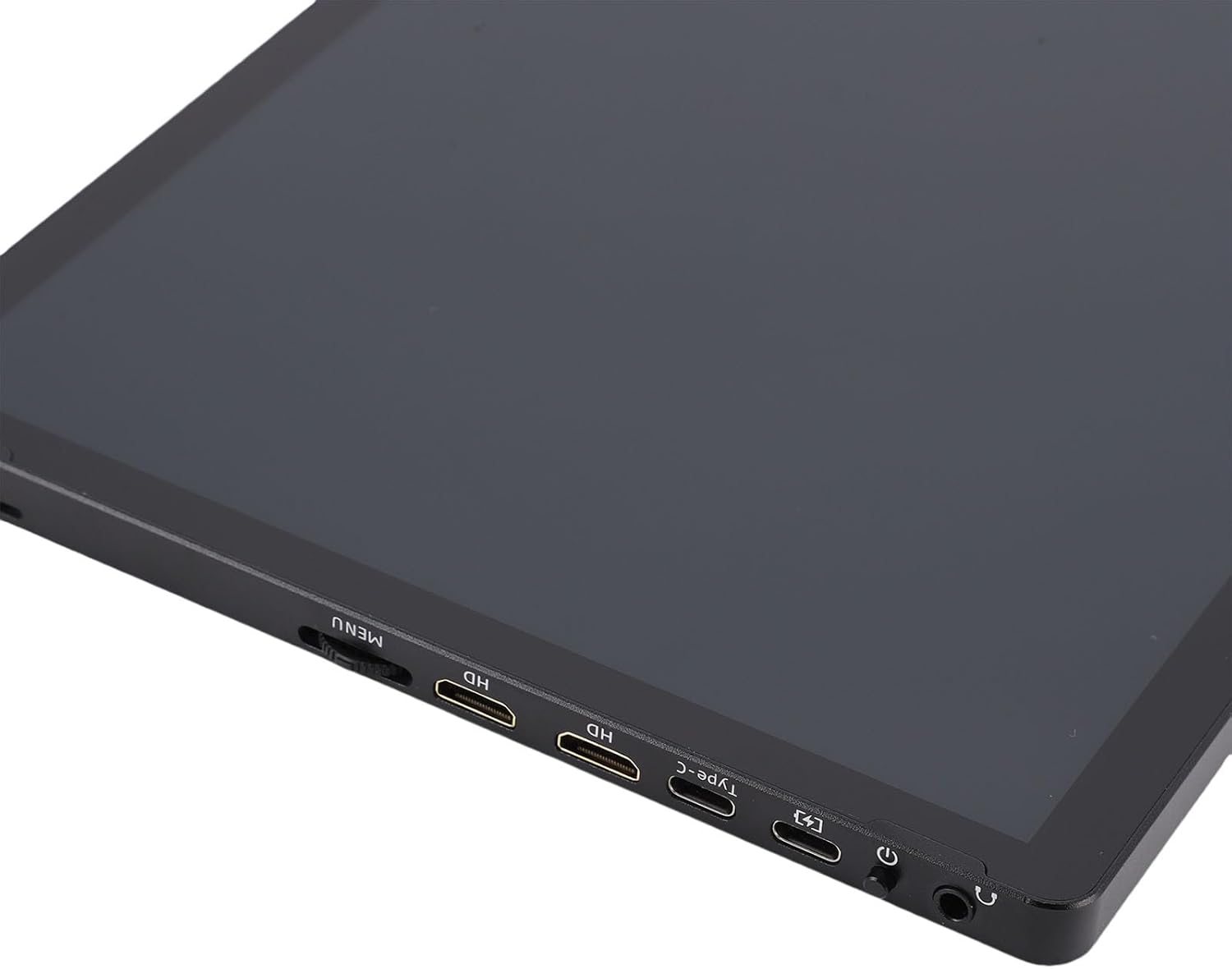 11Inch Portable Monitor, 2160X1440 FHD USB C HDMI Second External Monitor, Ultra Slim IPS Display with Dual Speakers for Phone Tablet PC (With Case)