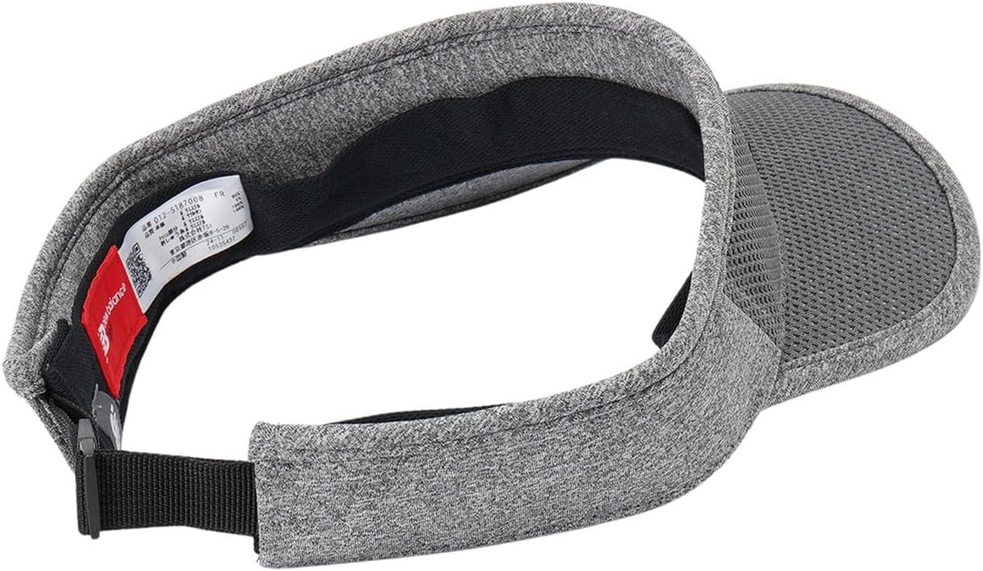 New Balance 012-5187008 Golf Unisex Mesh Visor (Adjustable Size) - 010_Black image number 3