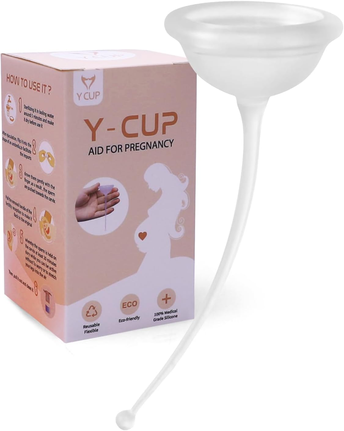 Cervix Sperm Cup,Transparent Color image number 4