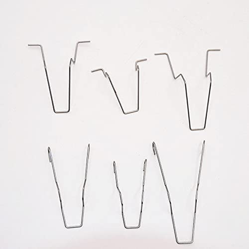 N/C Universal Headlight Retainer Spring Clips (Set of 6) Car Headlight Bulb Adapters Retaining Spring Clip Clamp Headlamp Dip Dipped Beam Bulb Car Repair Professional Accessories image number 1