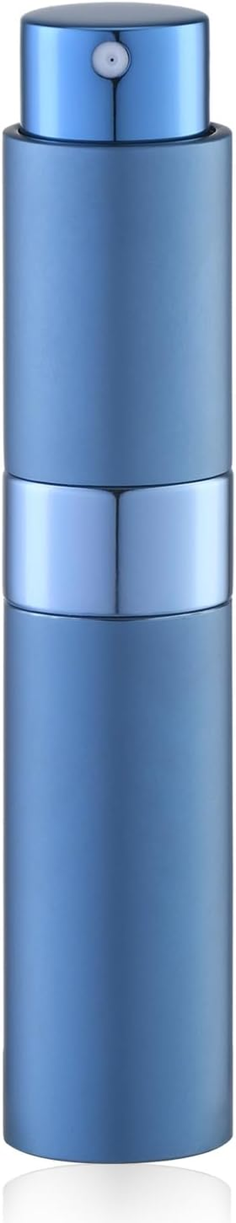 Lulupack 1 X 10Ml Perfume Atomizer Refillable Travel Spray Bottle, Silver, 0.3 Ounces