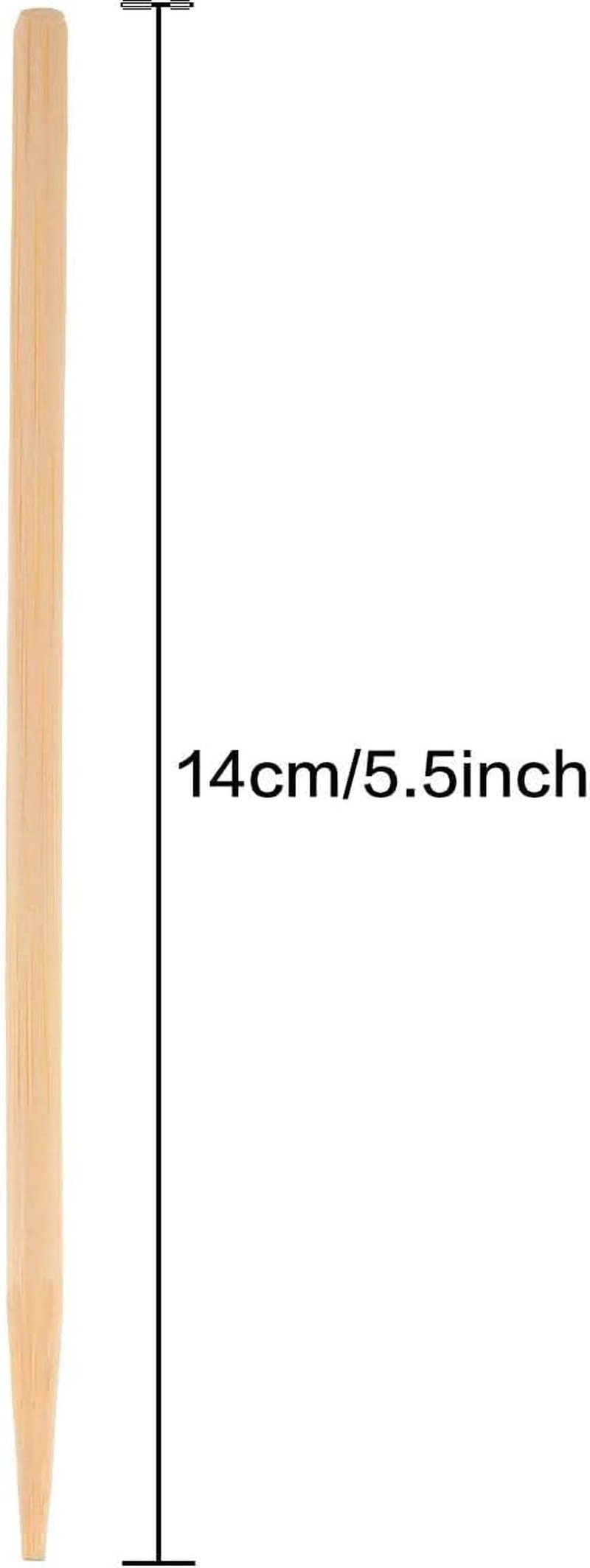 Heavy Duty Wood Stylus Tools for Scratch Art Wooden Stylus Stick Art Sticks (Pack of 100) image number 3