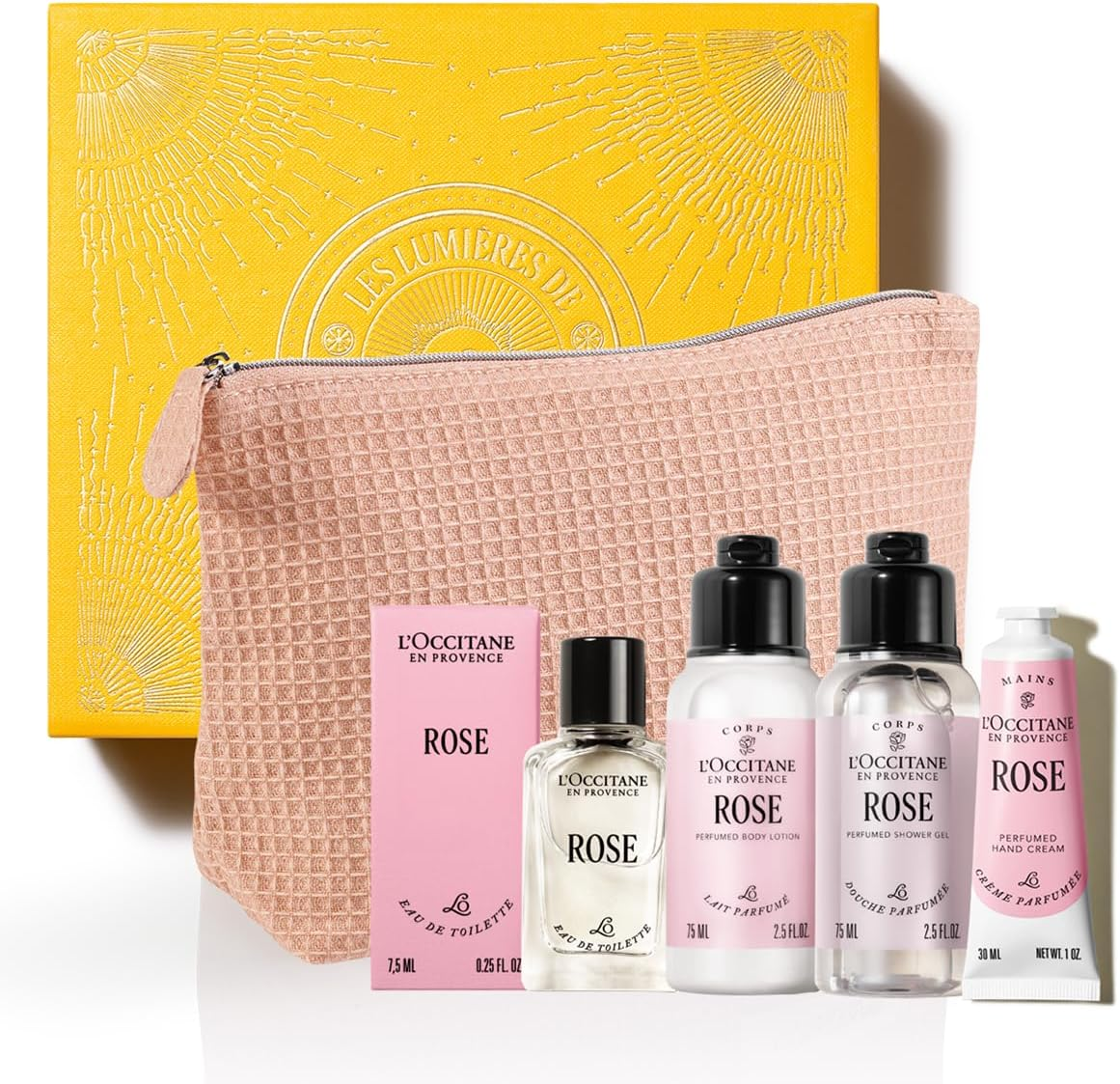 L'Occitane Rose Discovery Fragrance Collection Gift Set image number 1