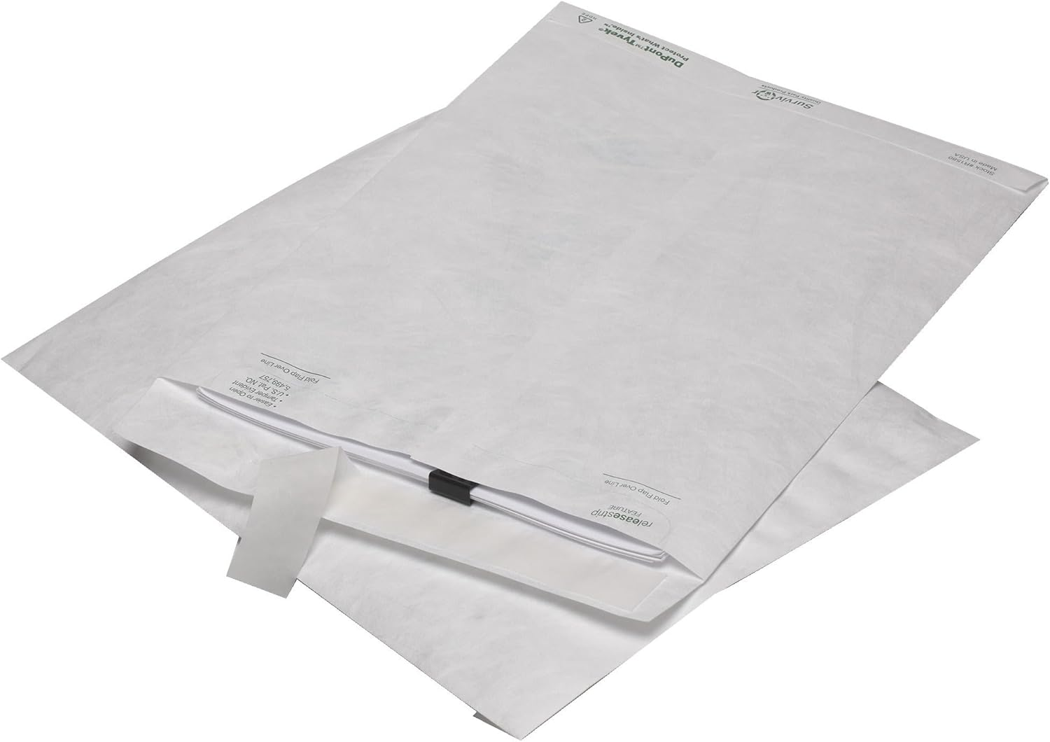 Quality Park Tyvek Catalog Envelope, 6 Inches X 9 Inches, White 100 Envelopes (R1320) image number 3