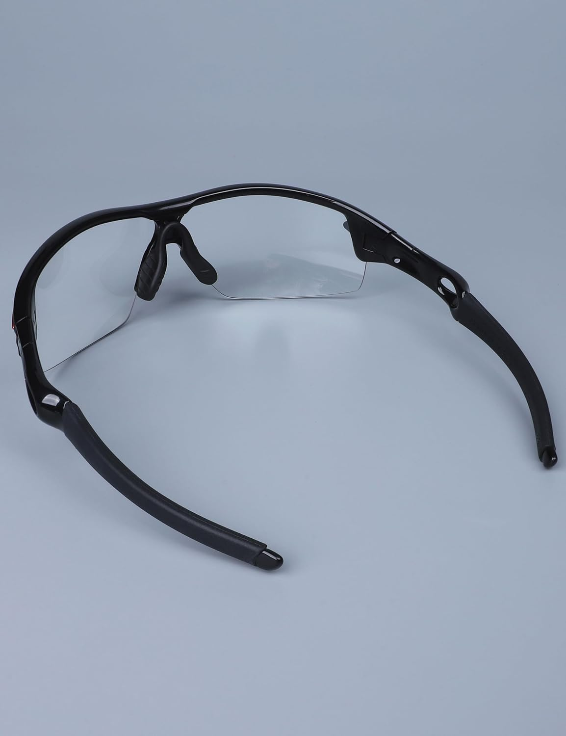 OWORK 3 Pairs Ultra Soft Silicone Sunglass Nose Pads for Oakley Radar Path/Radar Pitch/Radar Range/Radar Xl/Radar Edge OO9184, Push-In Anti-Slip Glasses Nose Piece Replacement Kit Black image number 4