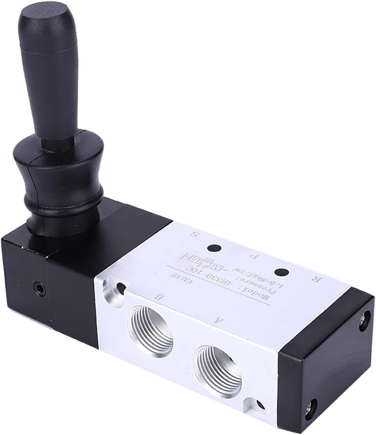 Hyuduo Hand Lever Valve - High Sealingness 5 Port 3 Position Manual Valve for Pneumatic Actuator Components - Excellent (4H330-10) image number 2