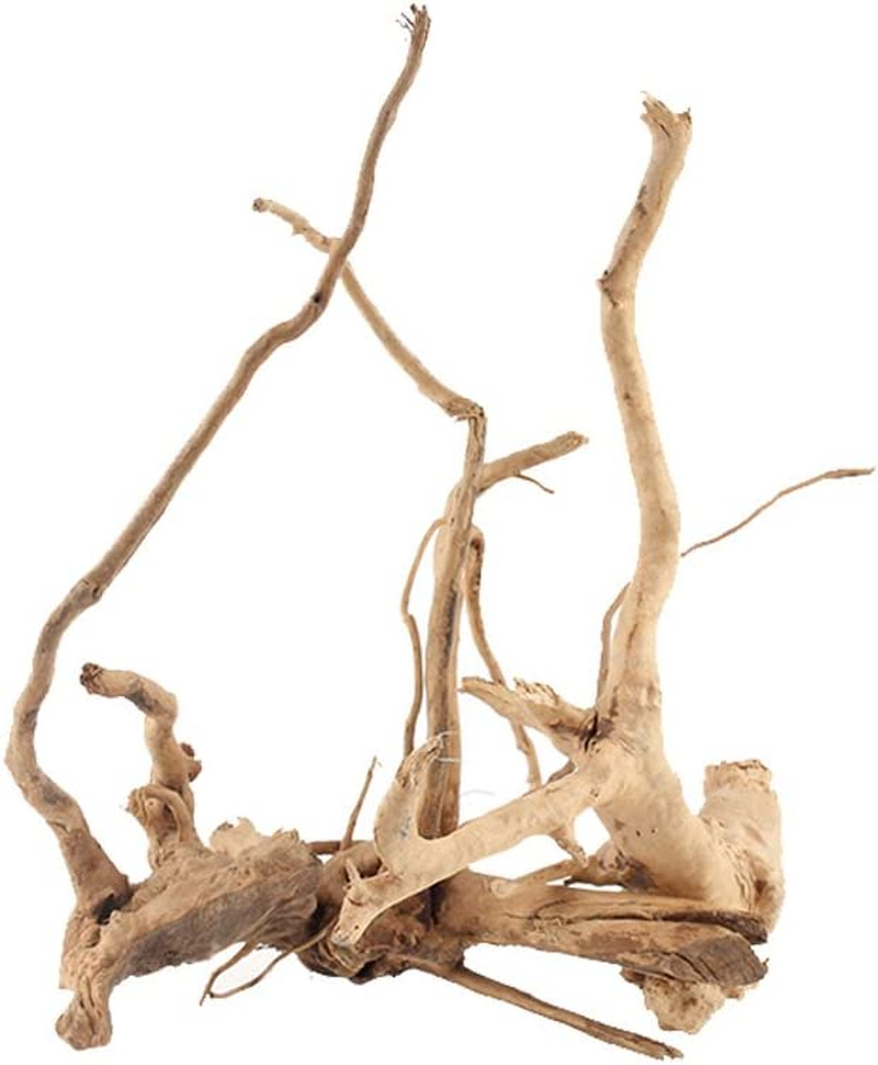 Emours Natural Aquarium Driftwood Tropical Fish Plant Habitat Decor Vary Sizes, 2 Pcs Set (Medium) image number 4