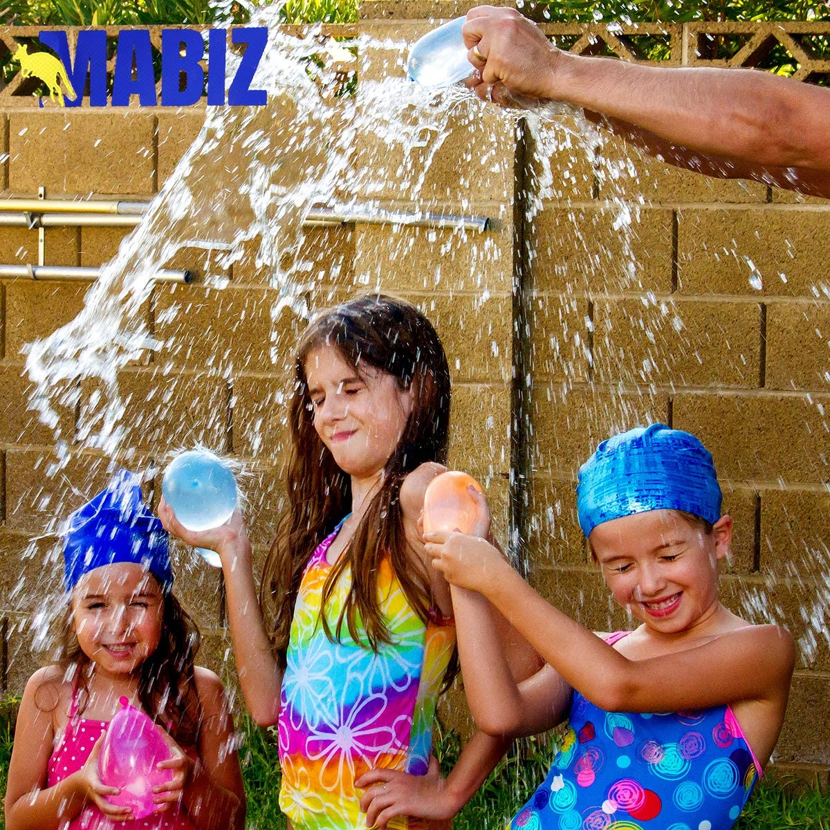 Water Balloons (Pack of 111), Self-Sealing Bunch of Balloons, Rapid Filling in Just 60 Sec, Assorted Colors, Bio-Degradable, Odorless, Outdoor Water Toys for Kids and Adults image number 4