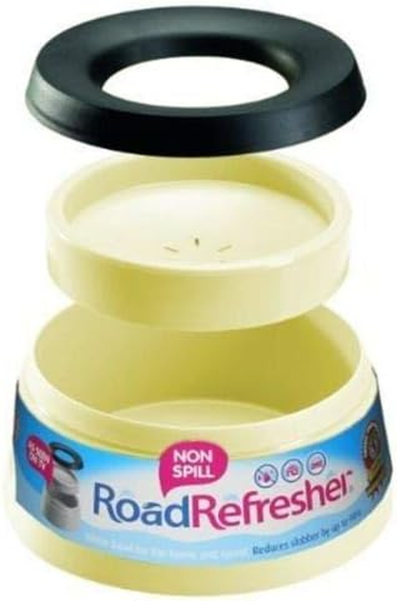 Road Refresher Prestige Non Spill Pet Water Bowl, S, Blue image number 4