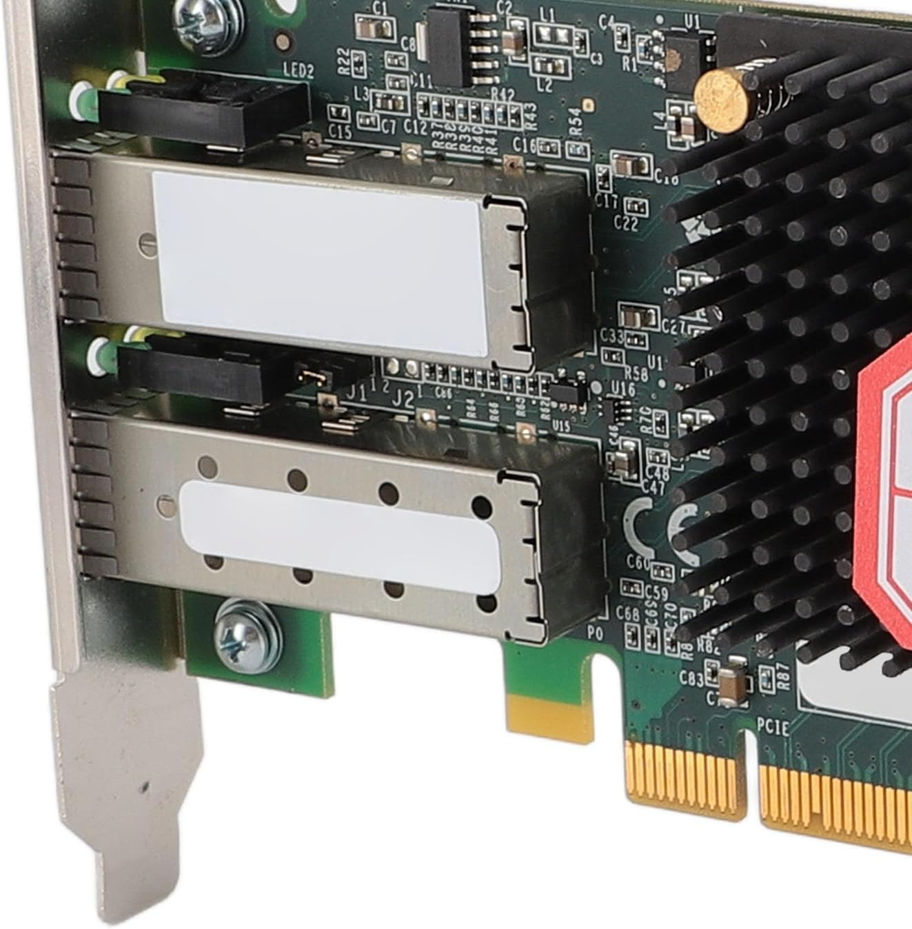 10Gbe Dual Port SFP+ PCI Express Network Adapter for PC, Efficient Data Transfer, High Performance Computing with Pcie X8 Interface, Fiber Modules Support