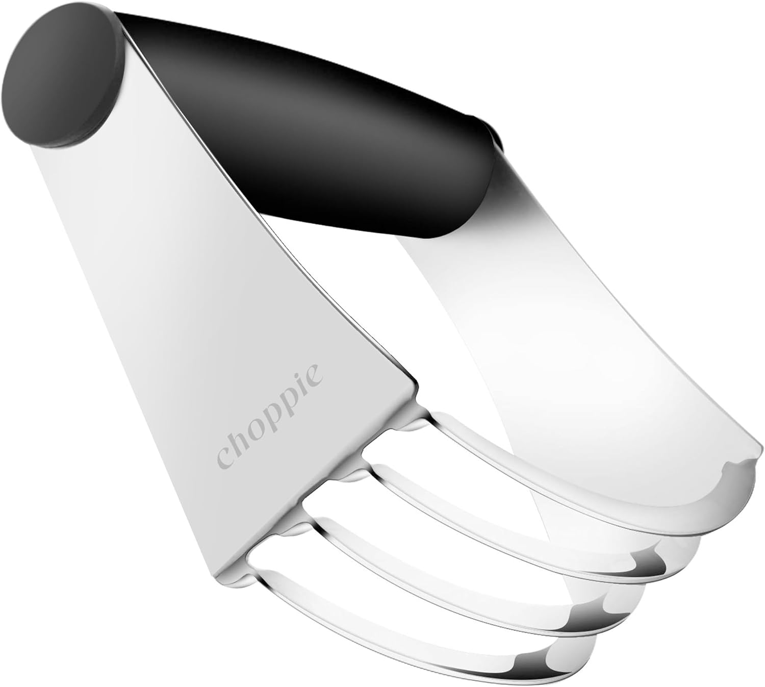 Choppie Pastry Blender, Stainless Steel Dough Blender with Heavy Duty, Professional Dough Cutter & Pastry Cutter, Dishwasher Available Pastry Cutter Tool for Kitchen Baking Tools (Black) image number 1