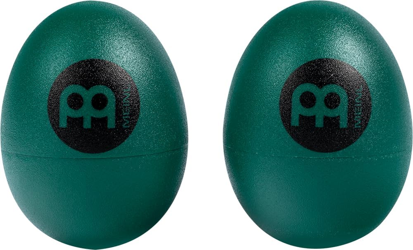 Meinl Percussion Egg Shaker Pair - Gift Idea - Crisp and Clear Sound - Musical Instrument - Plastic, Green (ES2-GREEN) image number 4