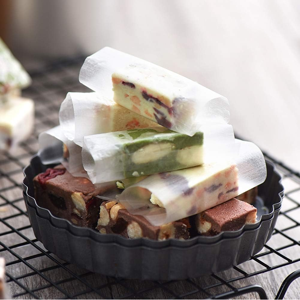 500Pcs Edible Rice Wafer Paper For, Caramel, Taffy, Inner Packaging, Good Value, Keep Candy Fresh image number 2