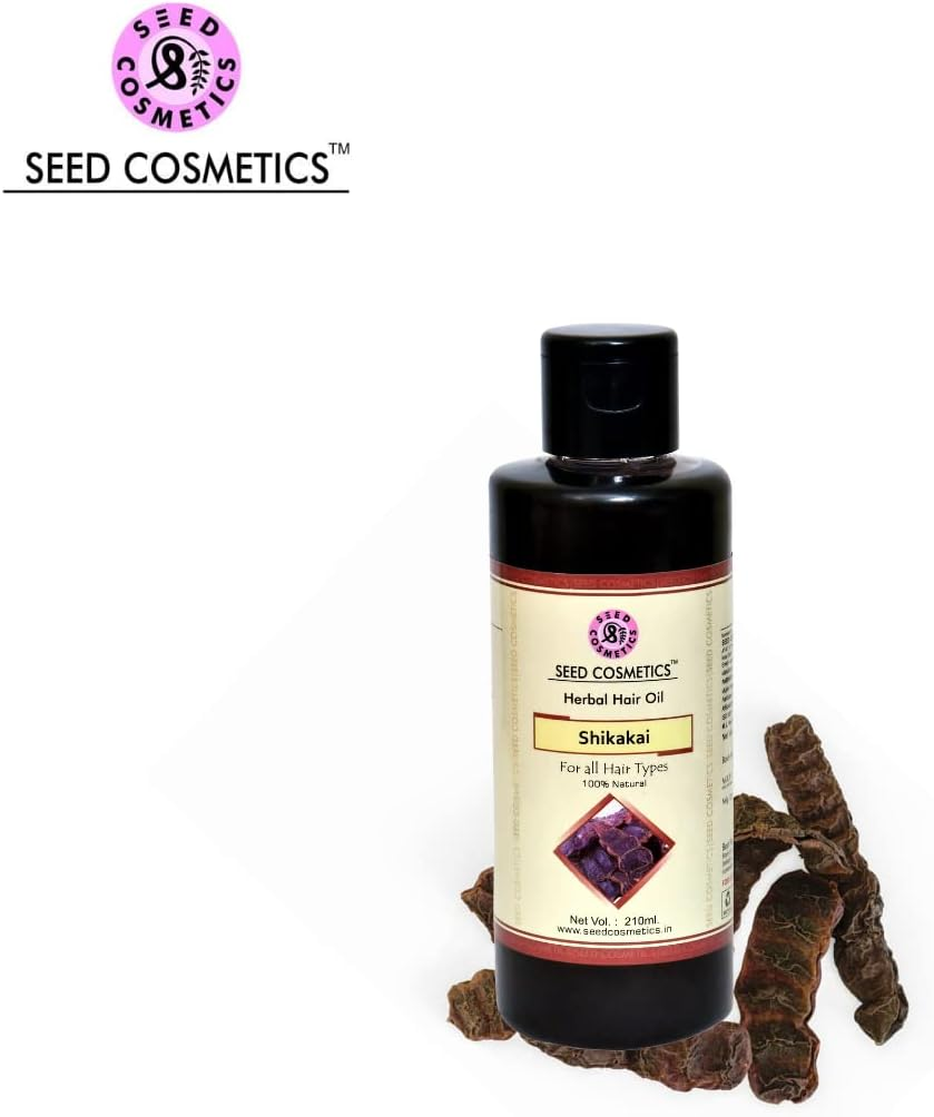 Shikakai Hair Oil | Enriched with Natural Herbs | for Hair Strengthening | for Men & Women | Pack of 4 (4 X 210Ml) image number 4