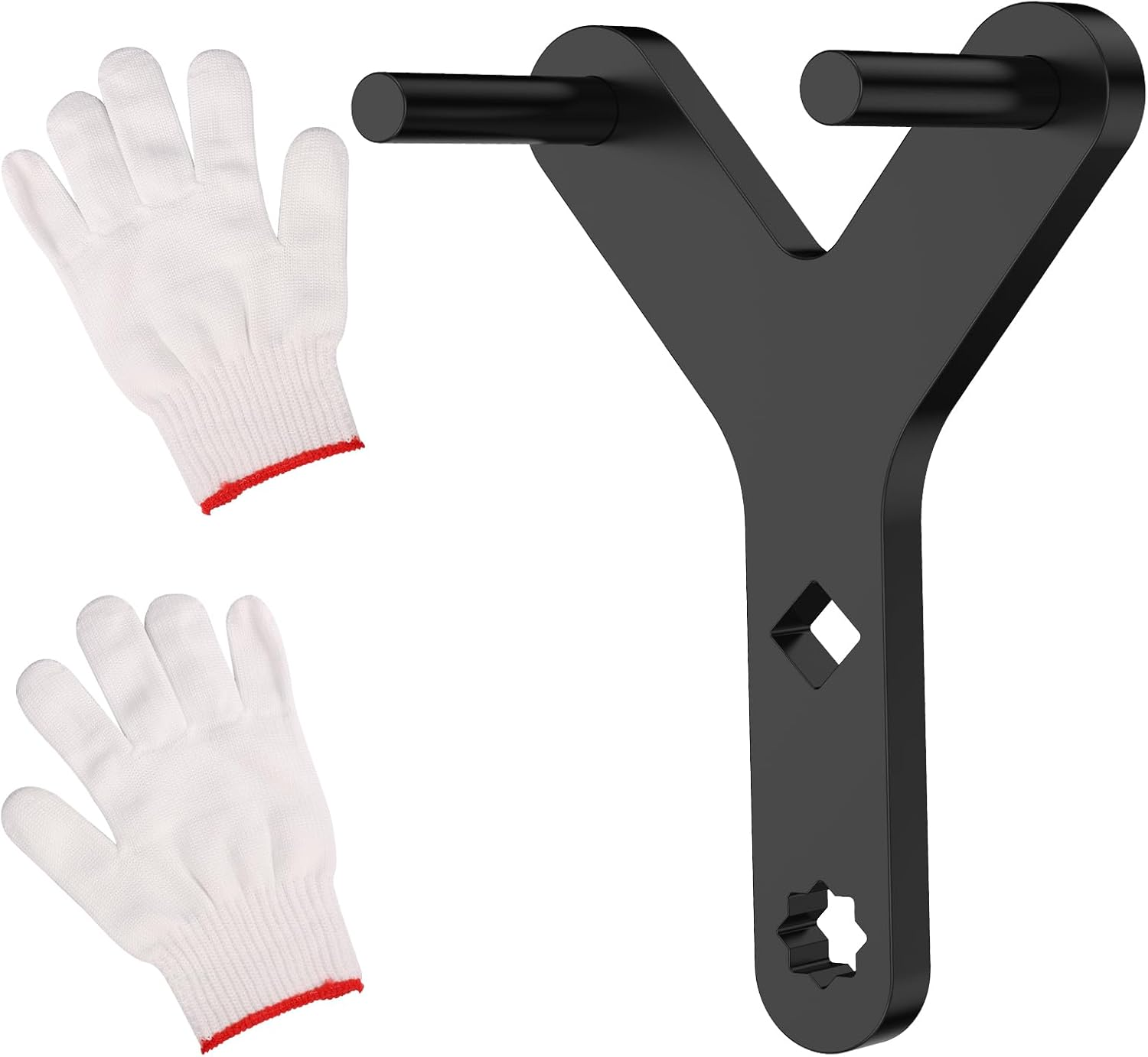 Lower Control Arm Prying Tool,Alloy Steel Suspension Specialty Bushing Tool,Automotive Lower Ball Joint Pry,Versatile Control Arm Bushing Removal Tool for Front Wheel Drive Vehicles Small Vans (B)